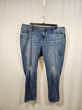 Vigoss Jagger Distressed Skinny Jeans Sz 24